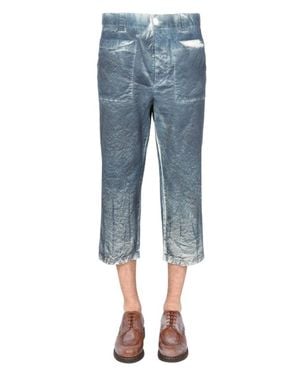 Sunnei Straight Pants - Blue