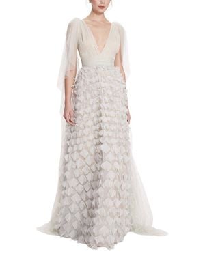 Marchesa Gown - White