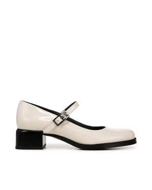 Sarto Pesara Mary Jane Heels - White