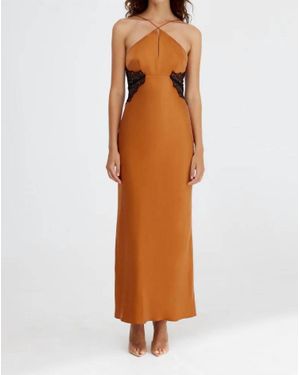 Significant Other Helaina Midi Dress - Orange