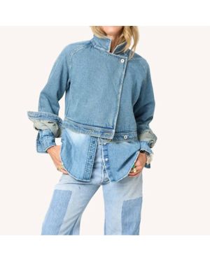 Kerri Rosenthal True Denim Jacket - Blue