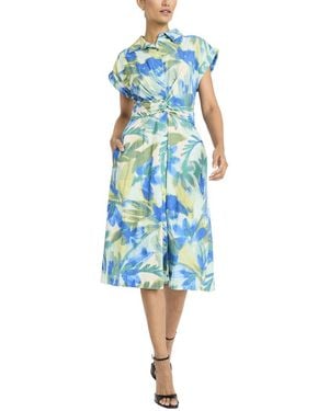 Maggy London Midi Dress - Blue
