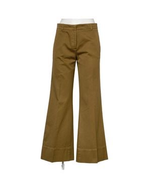 Ql2 Melody D Long Wide Leg Pants - Green