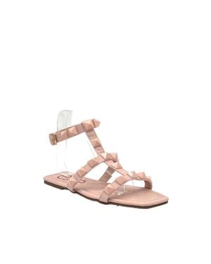 Exe' Flat Sandal - Pink