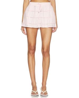 Cami NYC Lettie Cotton Short - White