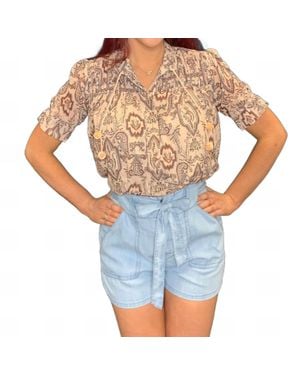 Bishop + Young Sienna Blouse - Blue