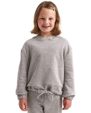 Tridri Youth Maria Hooded Sweatshirt - Gray