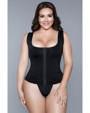 TRUEDAMES Miraculous Shapewear Top - Black