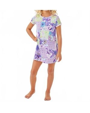 Lilly Pulitzer Girl's Mini Cody Dress - Blue