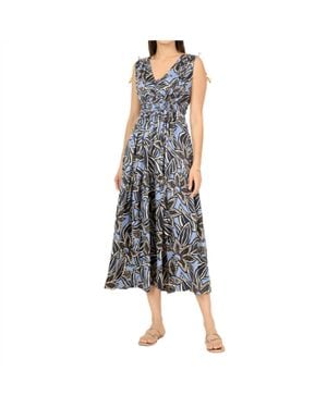Omika Rosalita Midi Dress - Black