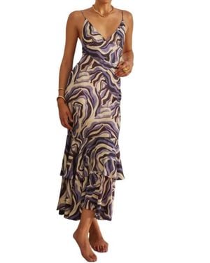 Carolina K Ares Dress - Brown