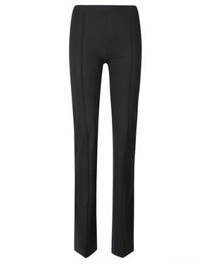 Amazuìn Cory Tailored Straight-Leg Pants - Black