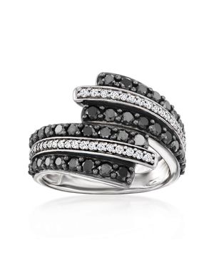 Ross-Simons And Diamond Bypass Ring - Black
