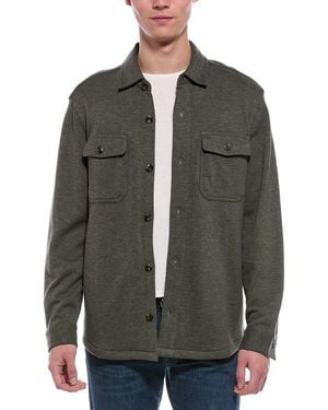 Faherty Inlet Knit Jacket - Gray