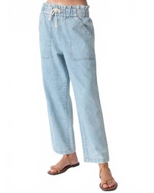 Electric and Rose Easy Pants - Blue