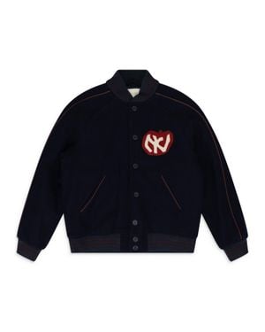 Aimé Leon Dore Alumni Varsity Jacket - Blue