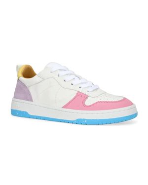 Vintage Havana Women's Gadol High Sneakers - Star Detail, Side Zip, High-Top Fashion Sneaker
