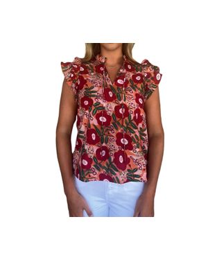 J joy Ora Top - Red