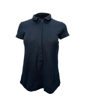 Akris Piqué Polo Shirt - Blue