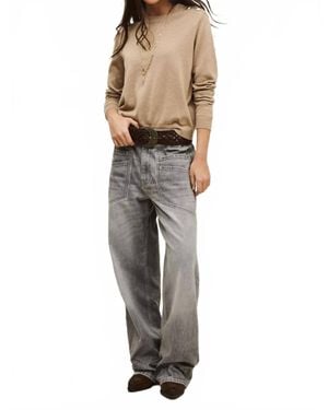 Ba&sh Byleil Wool Sweater - Natural