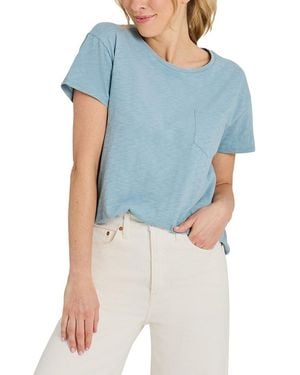Life Is Good. Slub T-Shirt - Blue