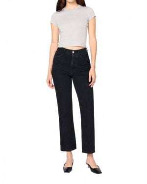 Warp & Weft Ase Straight Leg Jean - Black