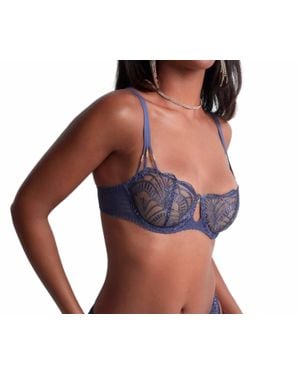Aubade Corbeille Vibes Half Cup Bra - Blue