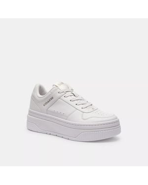 COACH Platform Sneaker - White
