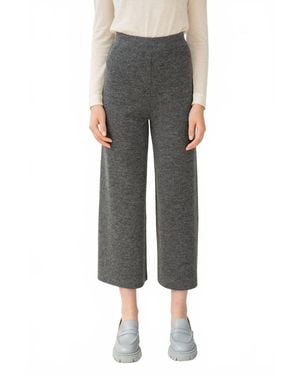 SSKEIN Wide Leg Pants - Gray