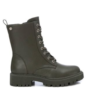 Xti Combat Booties - Green