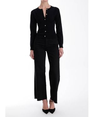 Karina Grimaldi Cristina Knit Cardigan - Black