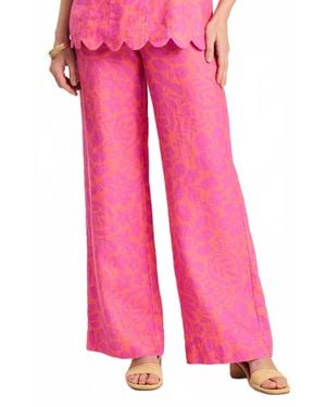 tyler boe Gianna Linen Pant - Pink