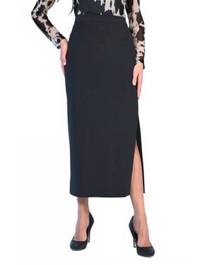 FRANK LYMAN Bristol Long Skirt - Black