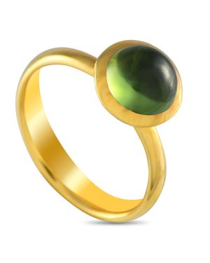 Tamara Comolli Bouton 18K Peridot Ring Tc03-042225 - Yellow
