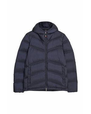 Orlebar Brown Brodan Quilted Shell Hooded Jacket - Blue