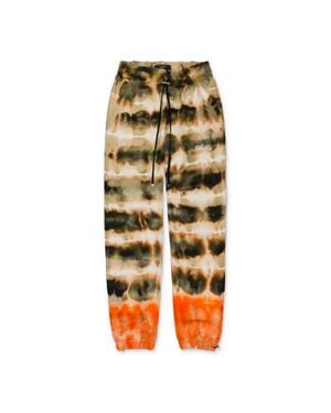 Amiri Tie Dye Sweatpants - Yellow