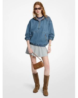 Michael Kors Denim Popover Jacket - Blue