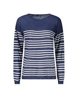 North Sails Linen Sweater - Blue