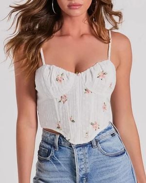 emory park Roselyn Top - Blue