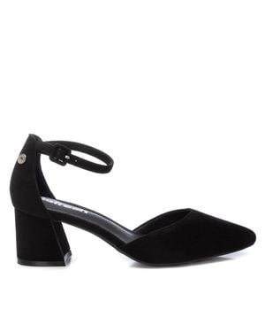 Xti Refresh Collection Pointy Toe Heeled Sandals By - Black