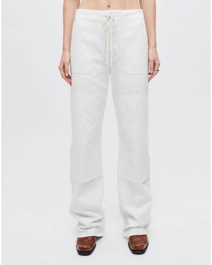 RE/DONE Beach Pant - White