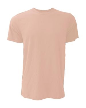 Bella Canvas Canvas Jersey Crew Neck Short Sleeve T-Shirt - Pink