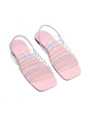 Sleeper Macaroni Strappy Sandals - Pink