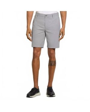 Van Heusen Essential Twill Straight Fit Casual Shorts - Gray