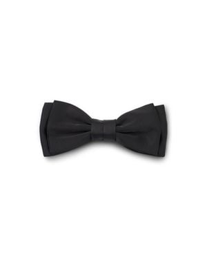 HUGO Silk-Blend Bow Tie - Black
