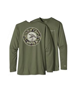 Over Under Mallard Shot Long Sleeve - Green