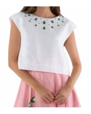 Emily Mccarthy Hattie Tank - White