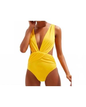 OYE Swimwear Elvira Daring One Piece Swimwear - Orange