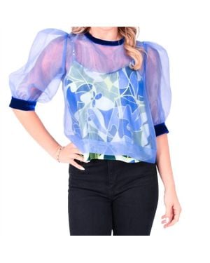 Emily Mccarthy Bella Top - Blue