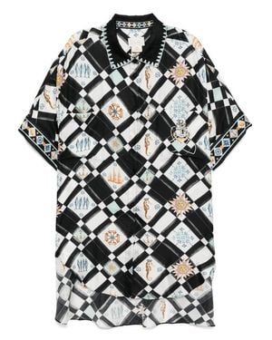 CAMILLA Folk Afloat Tunic - Black